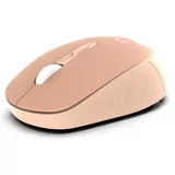 Inca IWM-243RH Candy Design Wireless Mouse, 2.4GHz Wireless, Auto Sleep Mode, 800-1600 DPI (Creme)