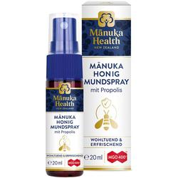 MANUKA HEALTH MGO 400+ Manuka & Propolis Mundspray 20 ml