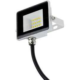 ChiliTec Außenstrahler LED 10 W IP65 mit Bewegungsmelder 864 lm weiß
