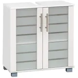 Schildmeyer Niko Waschbeckenunterschrank 105646, weiß, 59,8/32,6/62,4 cm