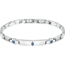 Maserati Sapphire Armband Edelstahl blau JM224AXO02 Größe 18 cm