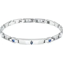 Maserati Sapphire Armband Edelstahl blau JM224AXO02 Größe 18 cm