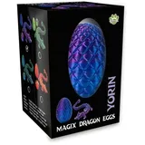 Triton-X Drachenei "MagiX Dragon Egg YORIN", lila, Drachen 22,5 cm & Ei 8 cm
