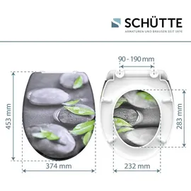 Schütte WC-Sitz Stone grau