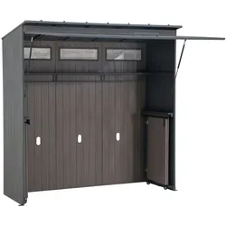Sunjoy Gartenhaus MAMBO für Outdoor Küche - 94cm x 220cm, anthrazit