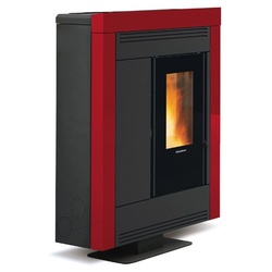 Extraflame Pelletofen Souvenir Steel Evo | bordeaux | 10,2 kW