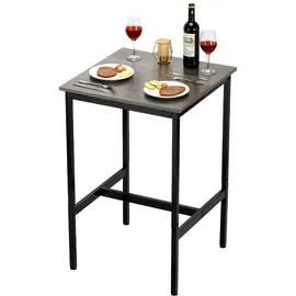 Vevor Bartisch 61 x 61 x 91,4 cm rustikales Braun/Schwarz