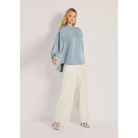 Madeleine Langarmbluse blau 34