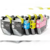 OBV 5X kompatible Tintenpatrone ersetzt LC3219XL LC3217 für MFC-J5330DW J6930DW - schwarz, cyan, magenta, gelb