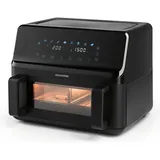 GOURMETmaxx Heissluft-Fritteuse, Fritteuse, Schwarz
