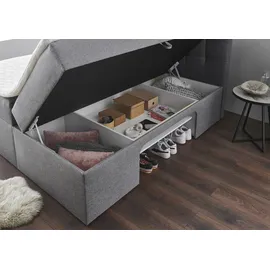 Home Affaire Boxbett 140 x 200 cm rot