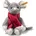 Steiff Cosy Christmas Mia Maus 21 Grau