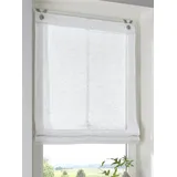 Kutti Raffrollo HEINE HOME Gr. 1, weiß B:45cm H:140cm, Raffrollos