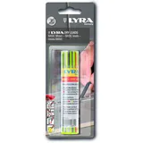 PICARD 12 x Ersatzminen Set für Dry Tieflochmarker Schwarz, Rot und Gelb Nr. 71665
