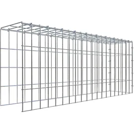 Gabiona C-Ring-Gabione-Anbaukorb Typ 4 40 x 100 x 20 cm Maschenw 5 x 10 cm