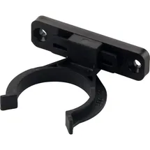 Hettich Sockelblendenhalter m. Clip Ku. schwarz ab 70mm z. Anschr.
