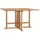 vidaXL Garten-Esstisch Klappbar 110 x 110 x 75 cm Braun