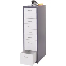 MCW Preston Rollcontainer 110 x 28 x 41 cm dunkelgrau