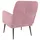 vidaXL Einzelsessel Samt 62 x 79 x 79 cm rosa