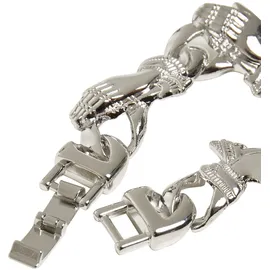 URBAN CLASSICS Pray Hands Armband Silber S/M