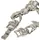 URBAN CLASSICS Pray Hands Armband Silber S/M