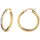 Celesta Creolen CELESTA gelb Gold one-size