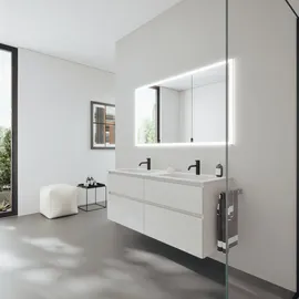 Burgbad RL20 Spiegelschrank, 3 Türen, SPVL140RF6947G0291,
