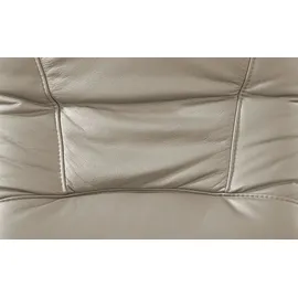 Hukla Relaxsessel Tobias Leder 75 x 102 x 88 cm Grau elektrisch