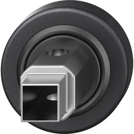 FSB Adapter-Rosette rund Schwarz matt