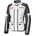 Textiljacke Hellgrau/Schwarz/Rot 3XL
