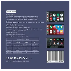 Carlinkit TBOX PLUS Android 13 Wireless Carplay & Android Auto 4GB/64GB