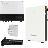 Growatt SPH3000 Hybrid Wechselrichter mit 6,5 kWh Solarspeicher-Set
