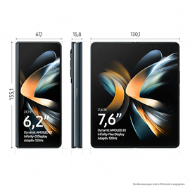 Samsung Galaxy Z Fold4 12 GB RAM 512 GB graygreen