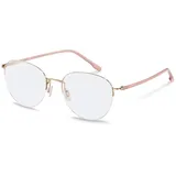 Rodenstock Brillengestell (Model R7140) für Unisex, Rounded, gefertigt aus Titanium (inklusive Brillenetui)