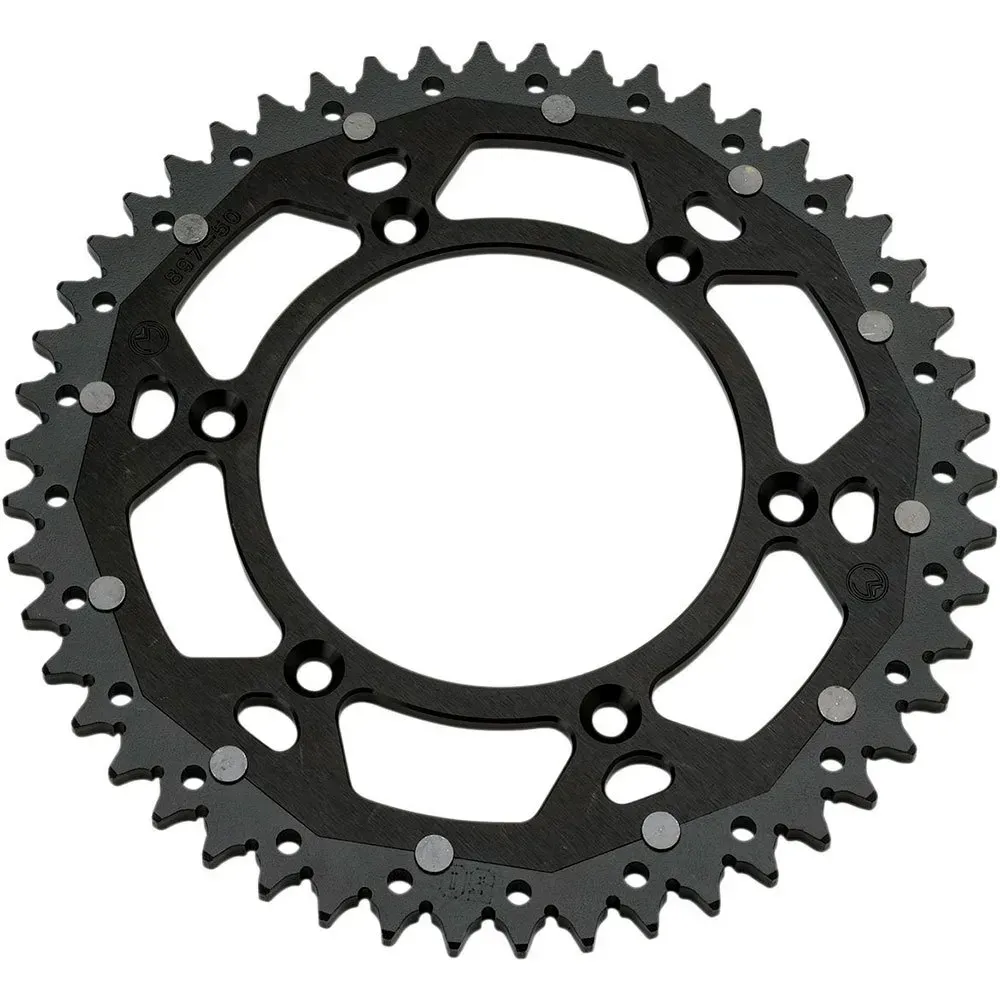 Moose Hard-parts 520 Aluminium&steel Ktm/husqvarna/husaberg Hinterradritzel - Black - 52t