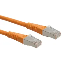 Roline Patchkabel Kat.6 (Class E) S/FTP (PiMF), orange, 1