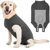 Cyponpy Hundebody Nach Op Body Hund Nach Kastration Hündin Rüde Leckschutz Hundebody Operationsbody Hund Op Anzug Anti Leck Medizinischer Body Wundschutzanzüge für Hunde Einteiler Medical Pets Shirt