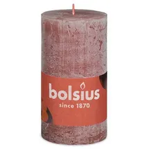 Bolsius Rustik Stumpenkerze 10 x 5 cm wildleder braun