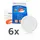Nemaxx Nemaxx® Rauchmelder Befestigungspad Ø 80 mm – Original 3m Klebepad High-tack, selbstklebend – Montage ohne Bohren/werkzeug – Decke/Wand – Für Rauchwarnmelder, Brand-, Co- & Thermomelder – 6 Stück