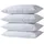 Homescapes Kissenbezug Homescapes 40 x 80 cm Weiss