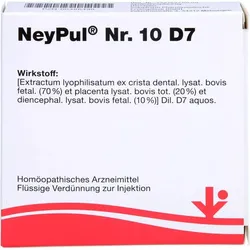 NEYPUL Nr.10 D 7 Ampullen 10 ml
