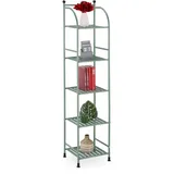 Relaxdays Standregal 145 x 33 x 28 cm Grün