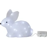 Star Trading - Outdoor Weihnachtsleuchte Schneehase 30 LEDs mit Timer, b 27cm