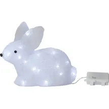 Star Trading - Outdoor Weihnachtsleuchte Schneehase 30 LEDs mit Timer, b 27cm