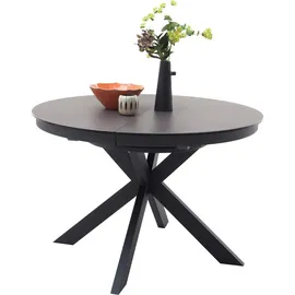 MCA Furniture MCA Winnipeg Ausziehtisch Keramik Ø 120/160x76 cm - mind. 14 Tage Rückgaberecht - Grau