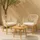 MCW MCW-H56b Gartenstuhl 58 x 58 x 108 cm beige 2 St.