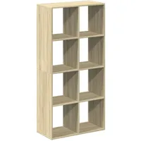 vidaXL Bücherregal Raumteiler 69,5 x 29 x 137,5 cm Braun
