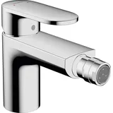 Hansgrohe Vernis Blend Bidetarmatur mit Zugstange, wassersparend, chrom