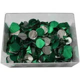 Alco Eckenklammern Aluminium lackiert VE=1000 Stück dunkelgrün