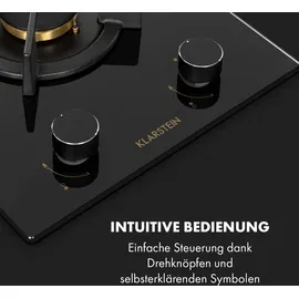 Klarstein Gaskochfeld 2 Flammig